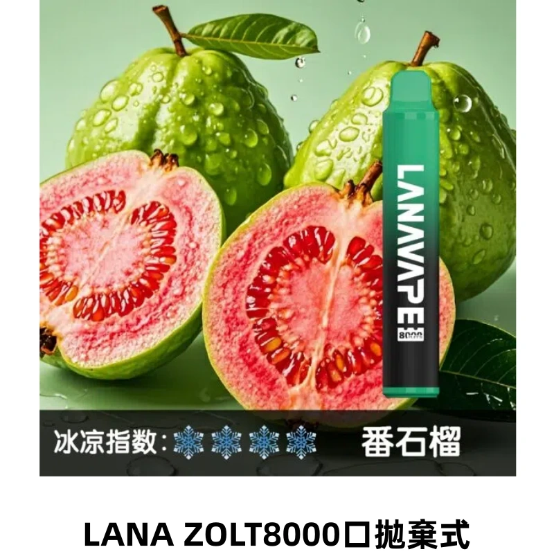 LANA ZOLT8000口拋棄式可充電一次性電子煙【霧化日用款】